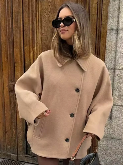 Atasha – Stylish Wool Coat