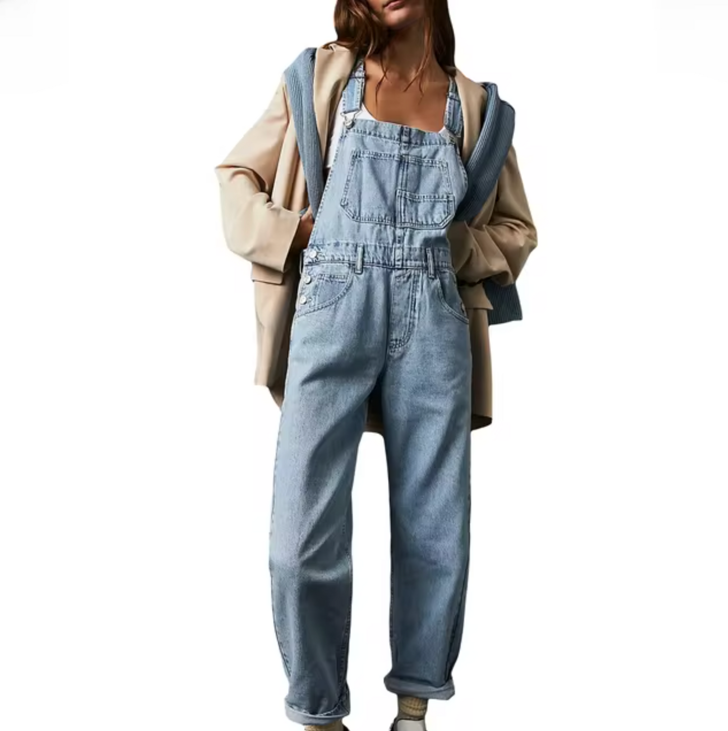 Shaira – Loose Denim Overall