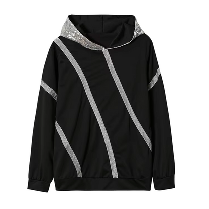 Sia – Sequined Casual Hoodie