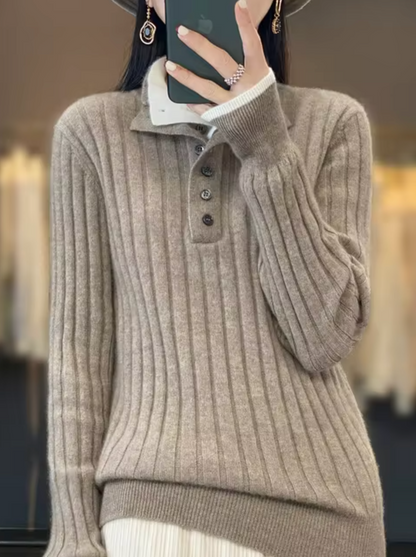 Cella – Cashmere Wool Knitted Sweater