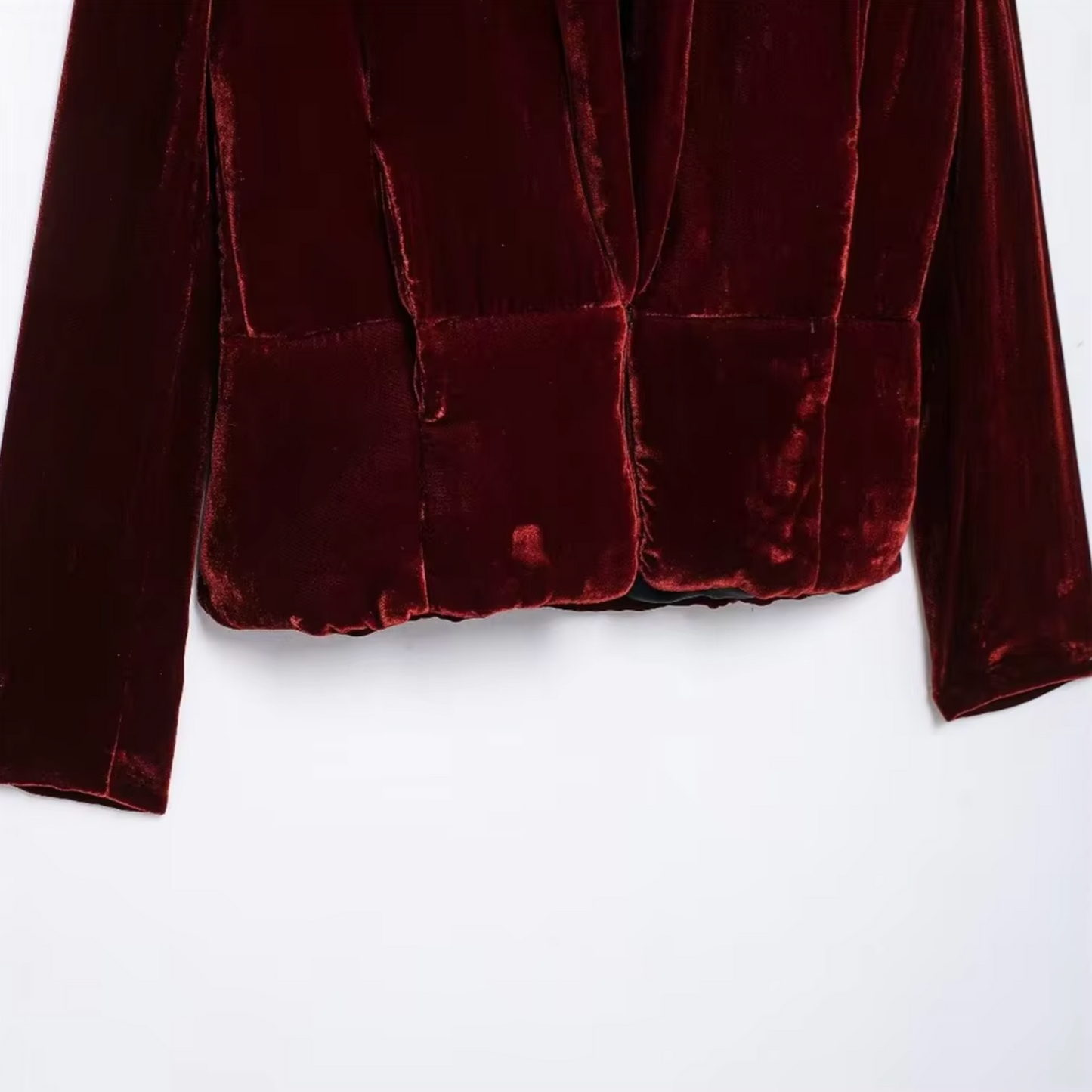 Anslie – Cotton Velvet Padded Jacket