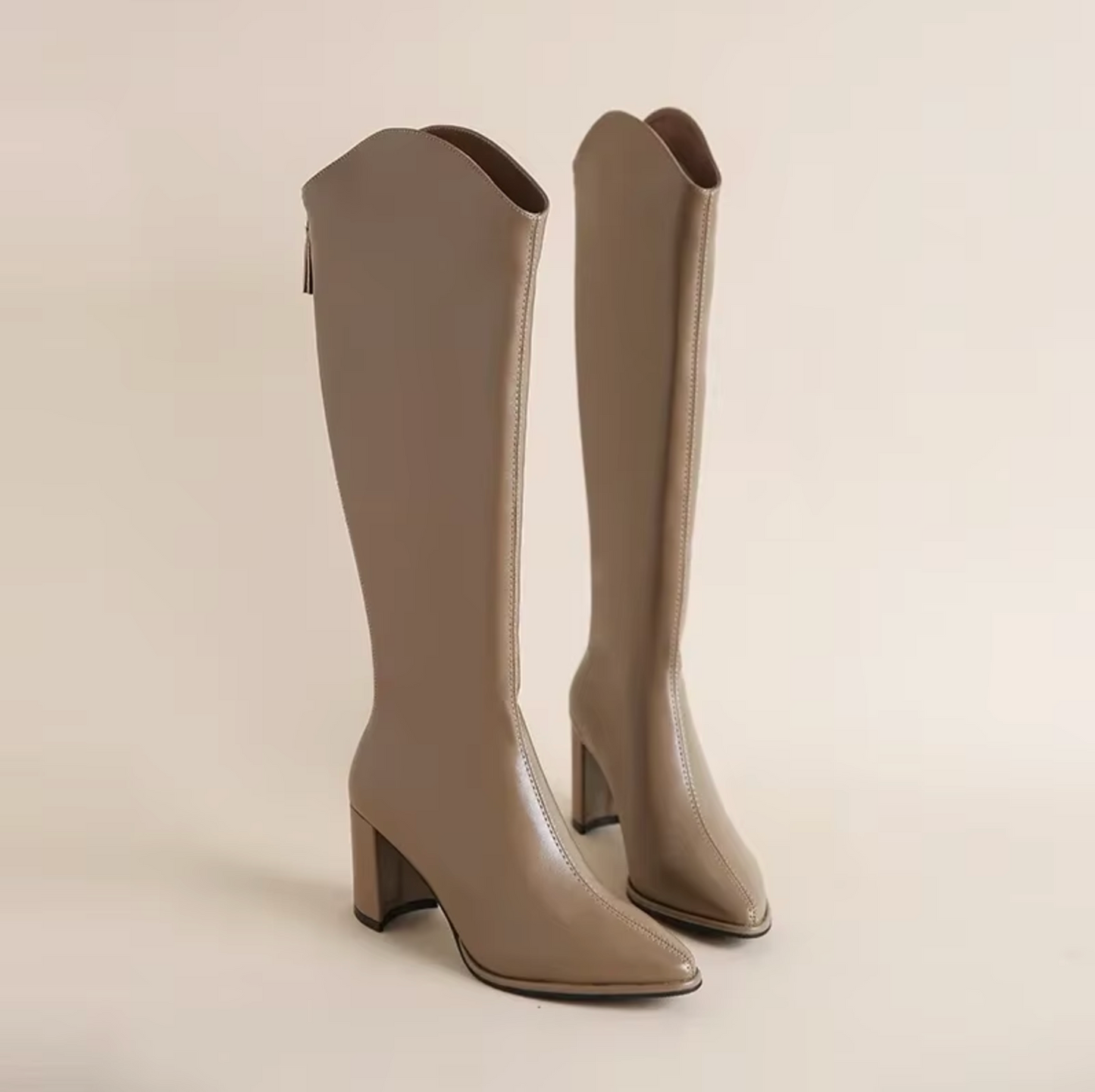 Mackenzie – Thick Heels Knee-high Boots