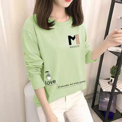 Lassie - Cotton Green Long-sleeved Shirt