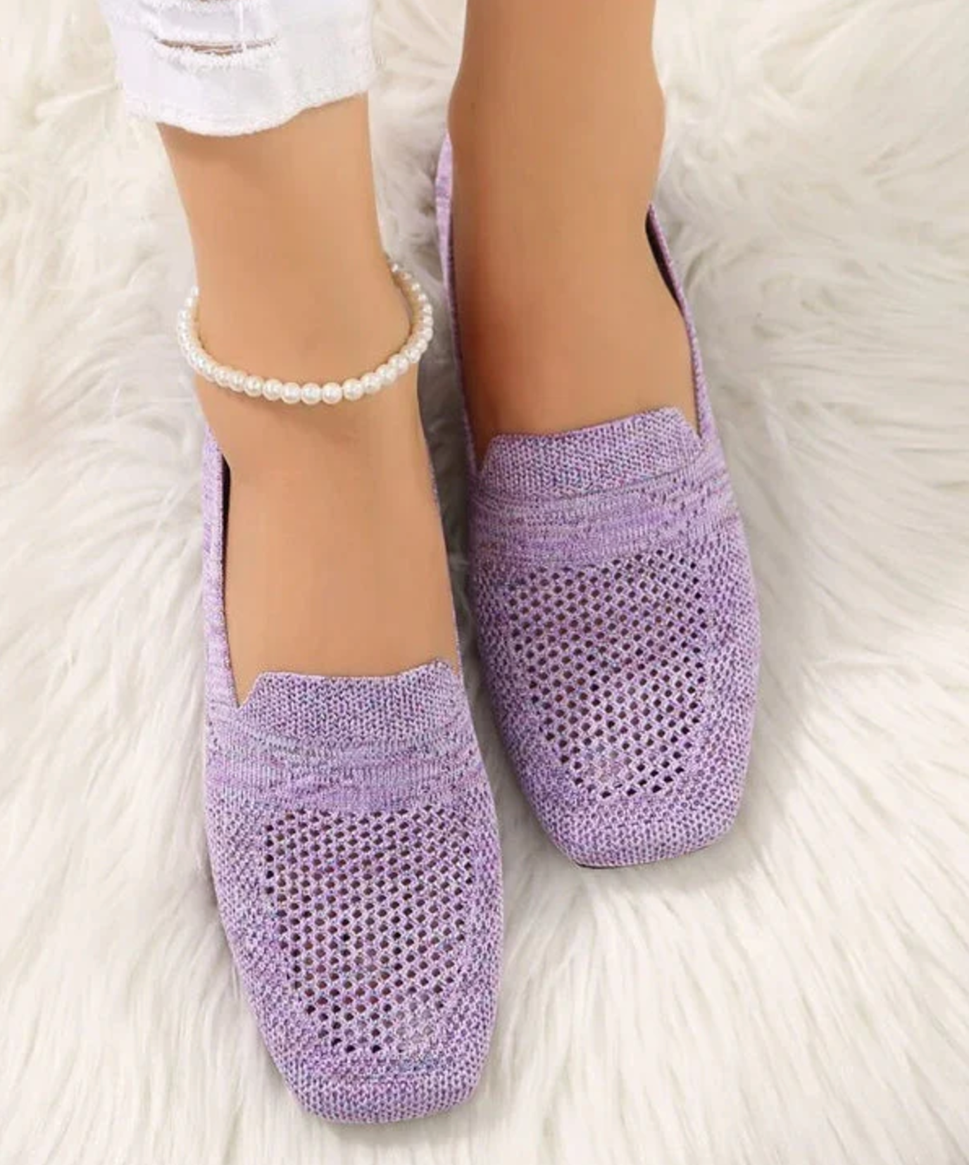 Vala – Comfortable Flat Knitted Shoes