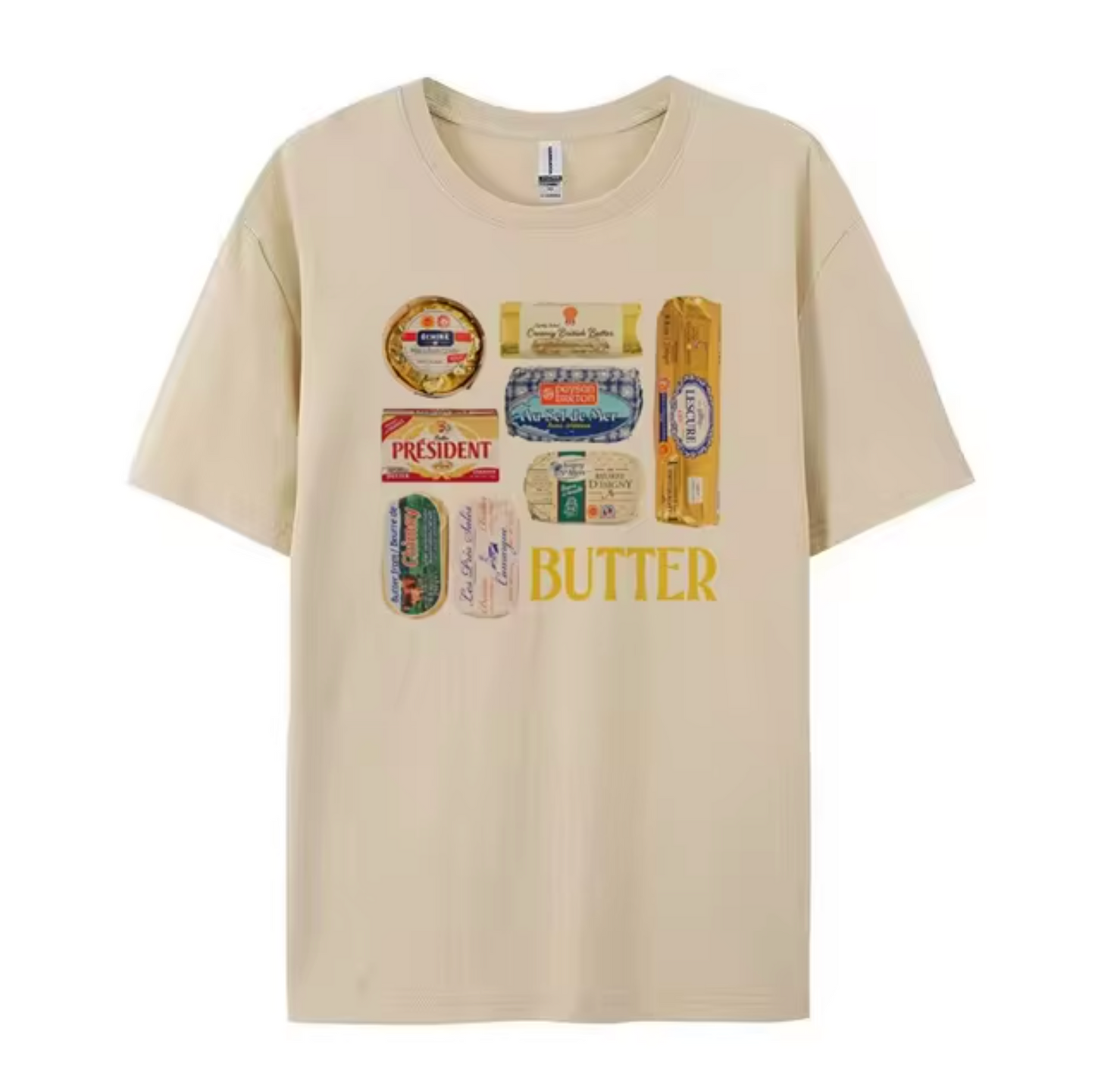 Leonie - Retro Butter Graphic T-Shirts