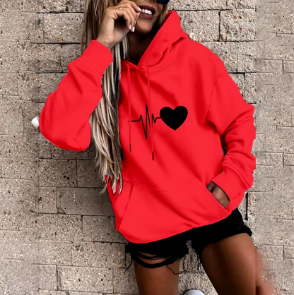 Rhian – Printed Hoodie