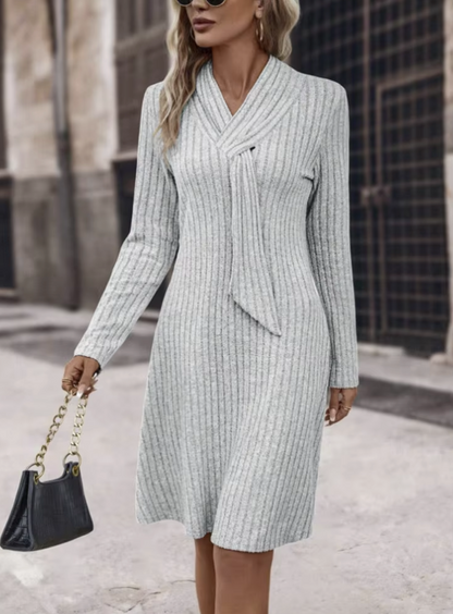 Valeen – Knitted Long Sleeve Dress