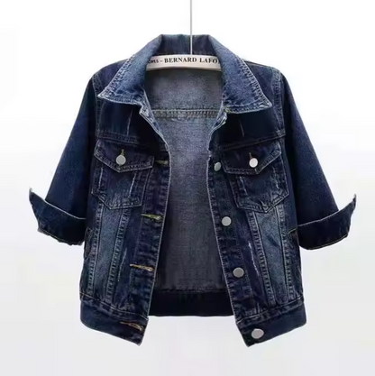 Jessy – Colored Denim Coat