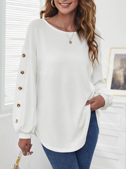 Laurell – Stylish Long-sleeved Blouse