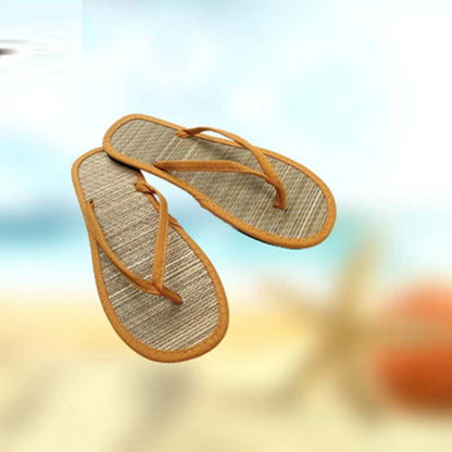 Lavinia – Flat Rattan Flip-flops