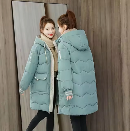 Erin – Long Parka Cotton Coat