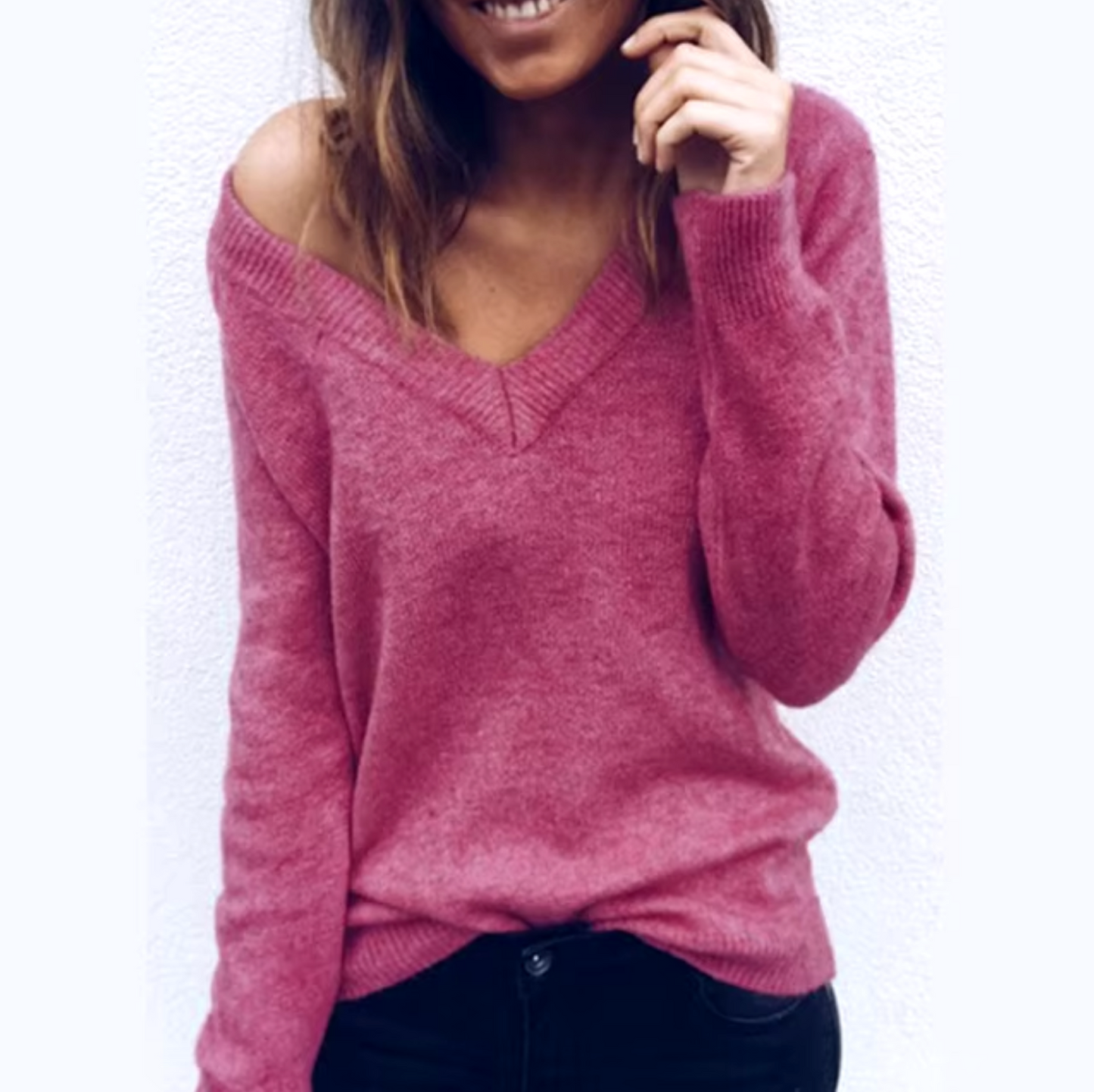 Kena – Knitted Long-Sleeved Sweater