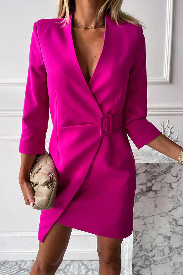 Clover – Elegant Blazer Dress