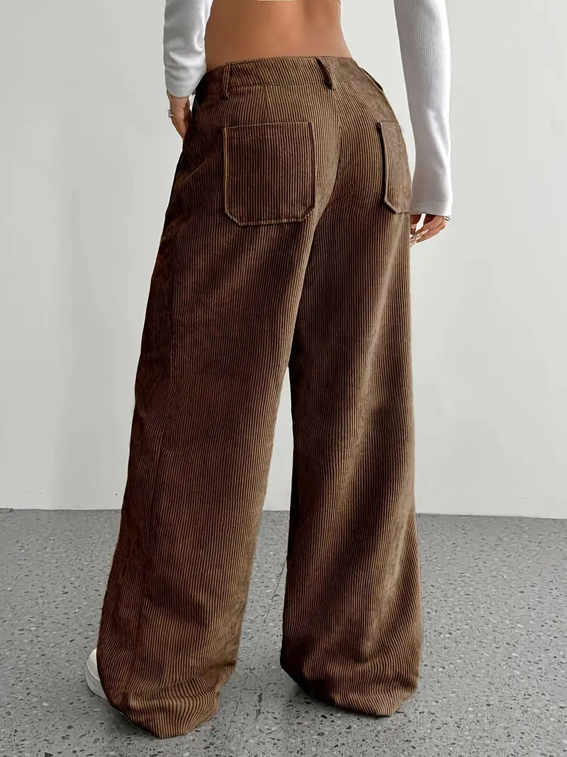 Makara – Wide-leg Corduroy Trousers