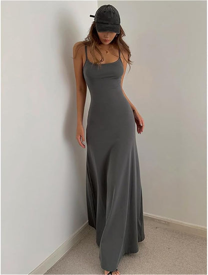 Shelly – Sleeveless Bodycon Maxi Dress