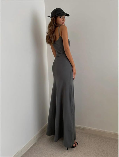 Shelly – Sleeveless Bodycon Maxi Dress