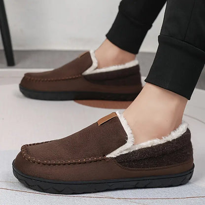 Maxell - Cozy fleece-lined loafers