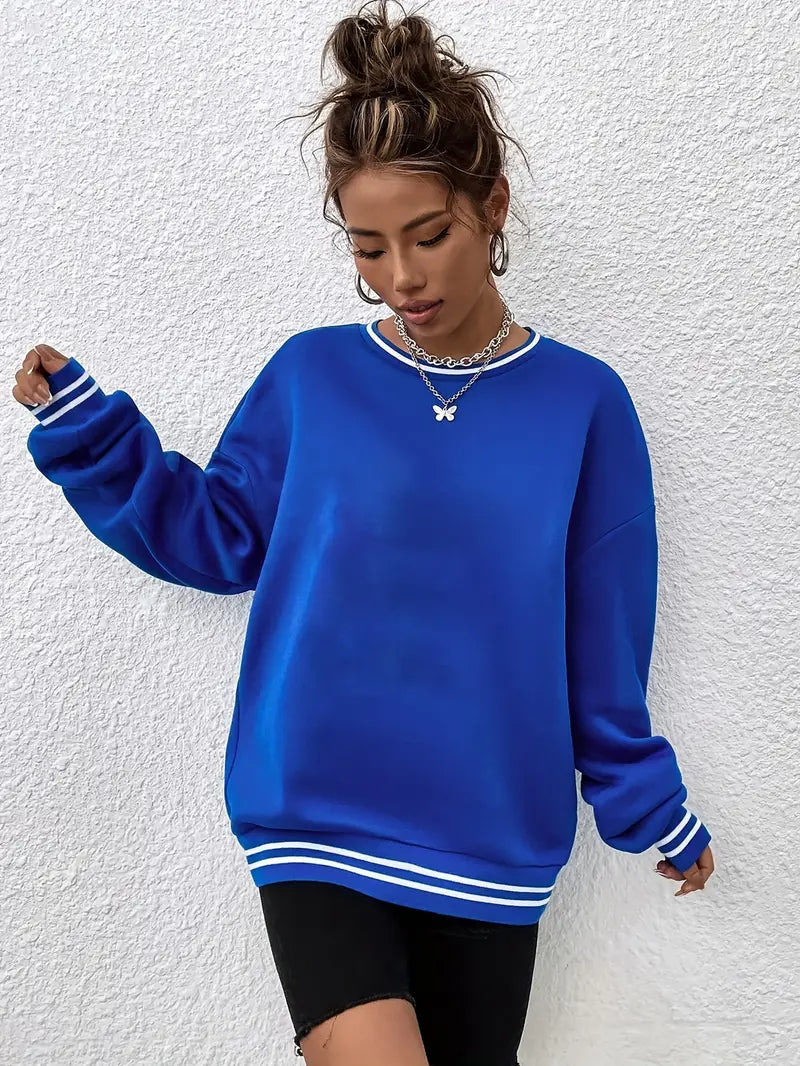 Devaki – Sporty Cotton Sweatshirt