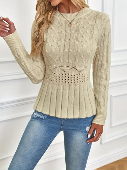 Roya - Elegant Knitted Sweater