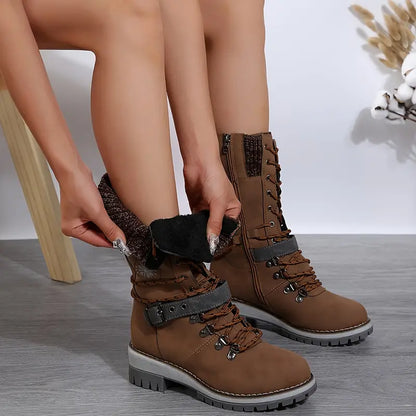 Millie – Trendy winter boots with mid-calf length