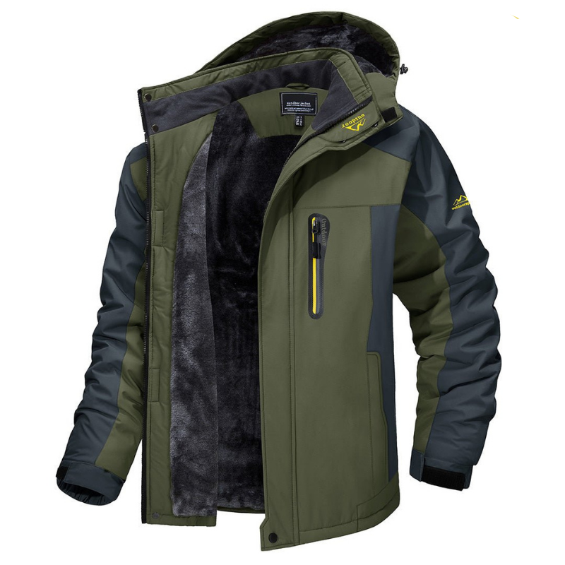 Karlo - Warm, waterproof winter jacket for men