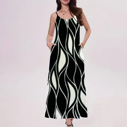 Maddalena – Wave Pattern Dress