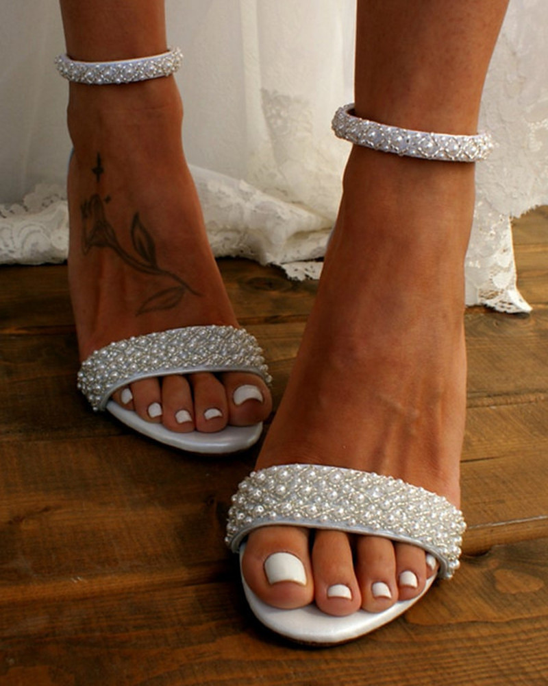 Erin - Elegant wedding sandals