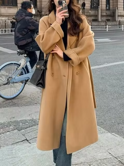 Mirella – Long Stylish Wool Coat