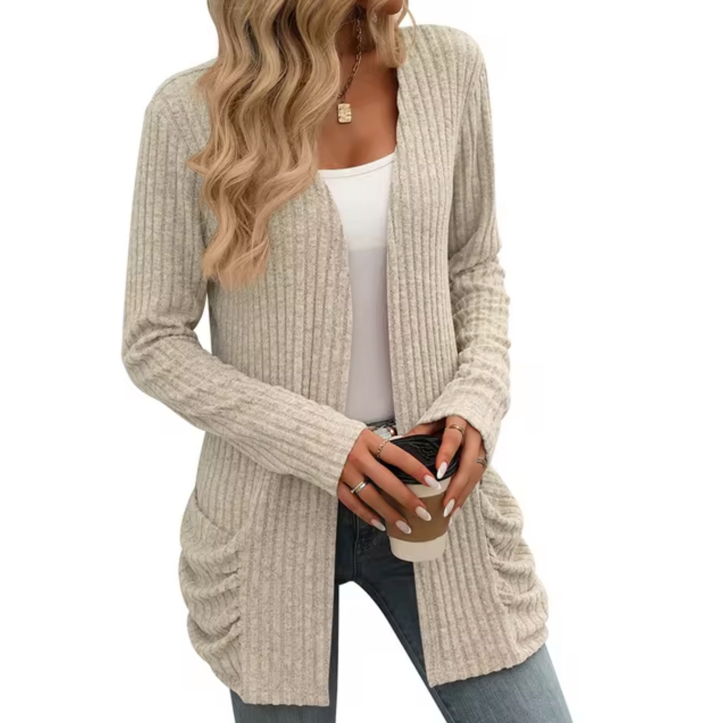 Rochel – Casual Knitted Cardigan