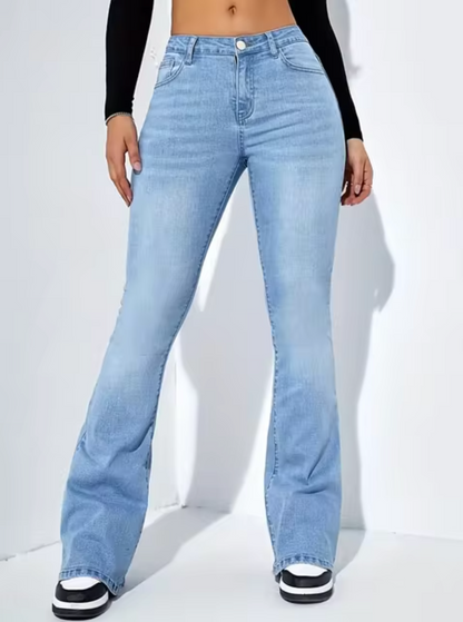 Ariana – Denim Flared Pants