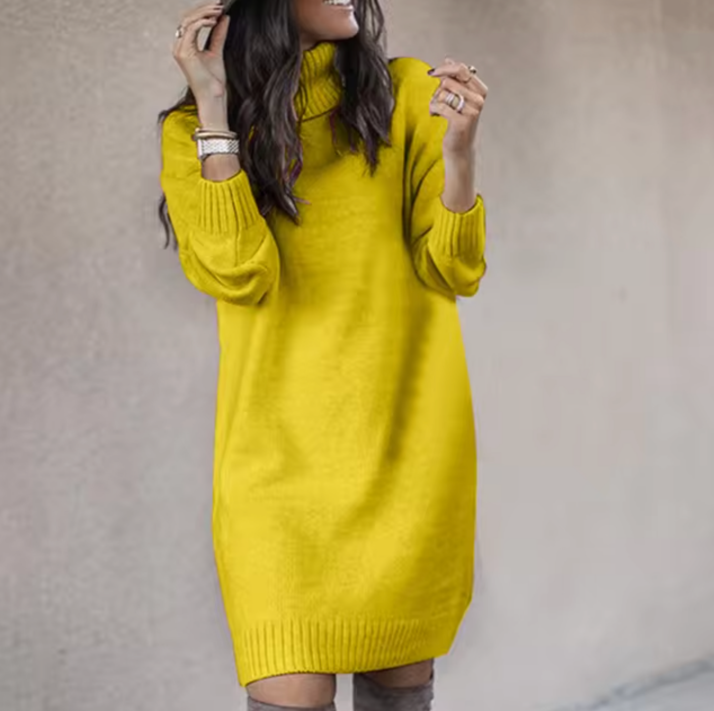 Phoebe – Loose Sweater Dress