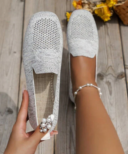 Vala – Comfortable Flat Knitted Shoes