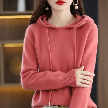 Georgia – Knitted Hoodie