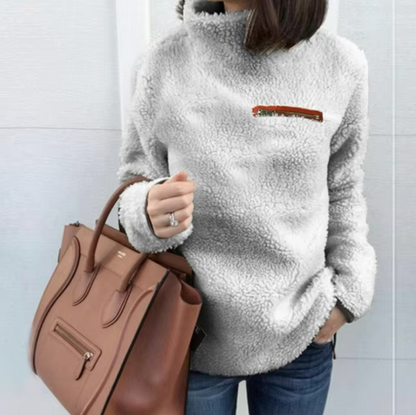 Beeta – Soft Plush Turtleneck Sweater