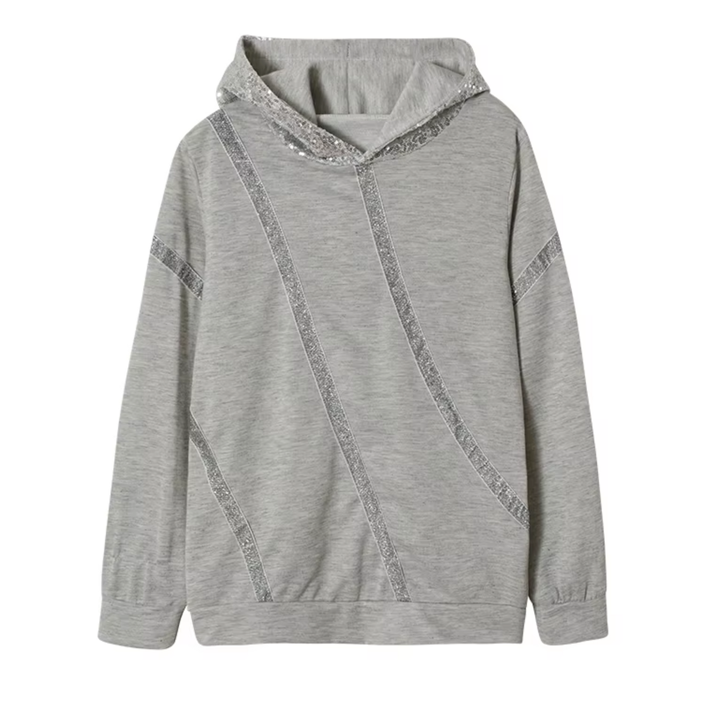 Sia – Sequined Casual Hoodie