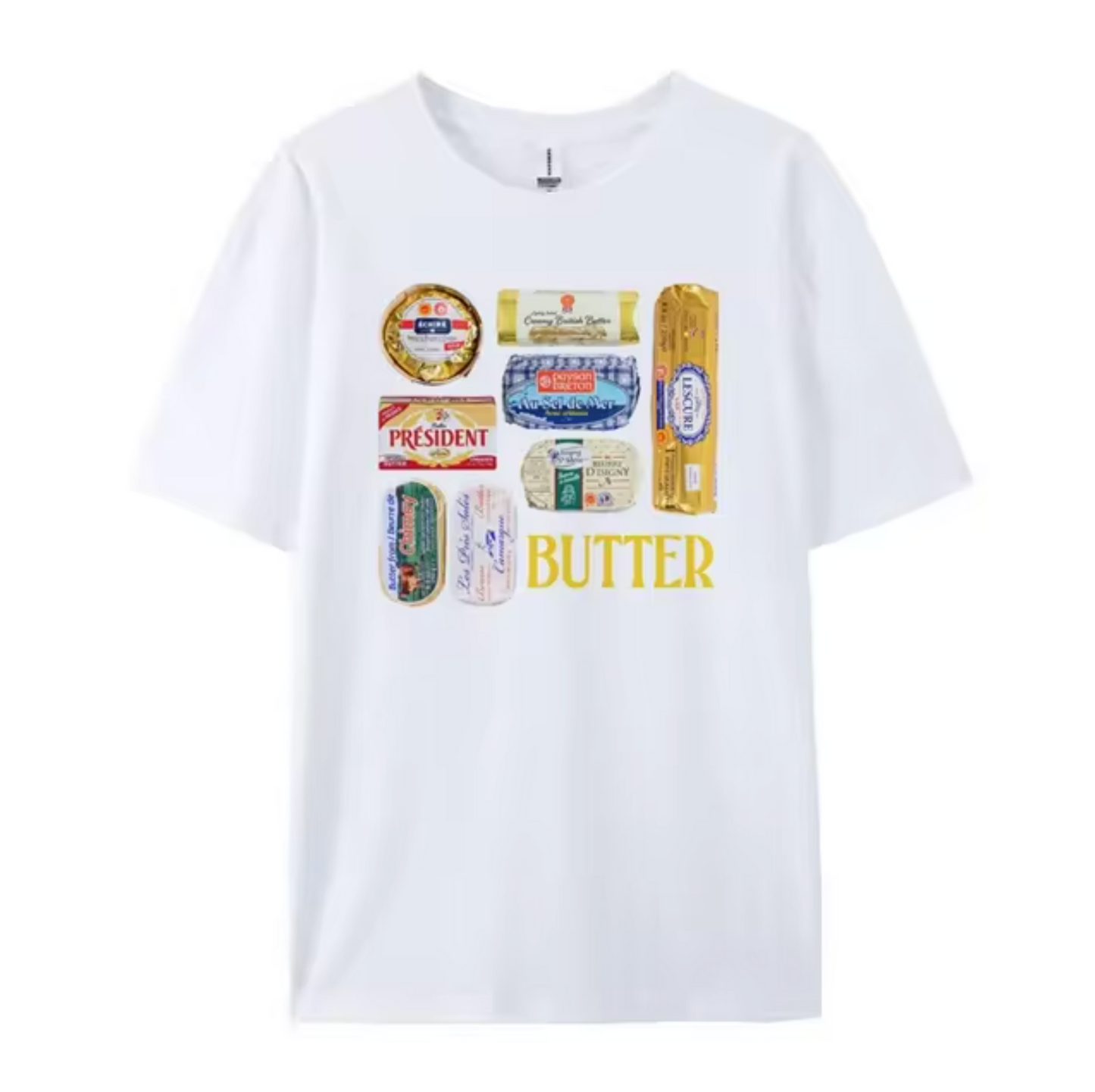 Leonie - Retro Butter Graphic T-Shirts