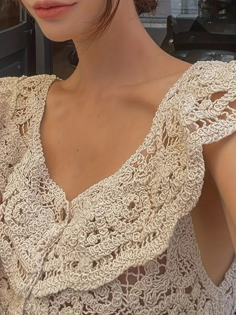 Angelyn - Elegant Off-shoulder Lace Top