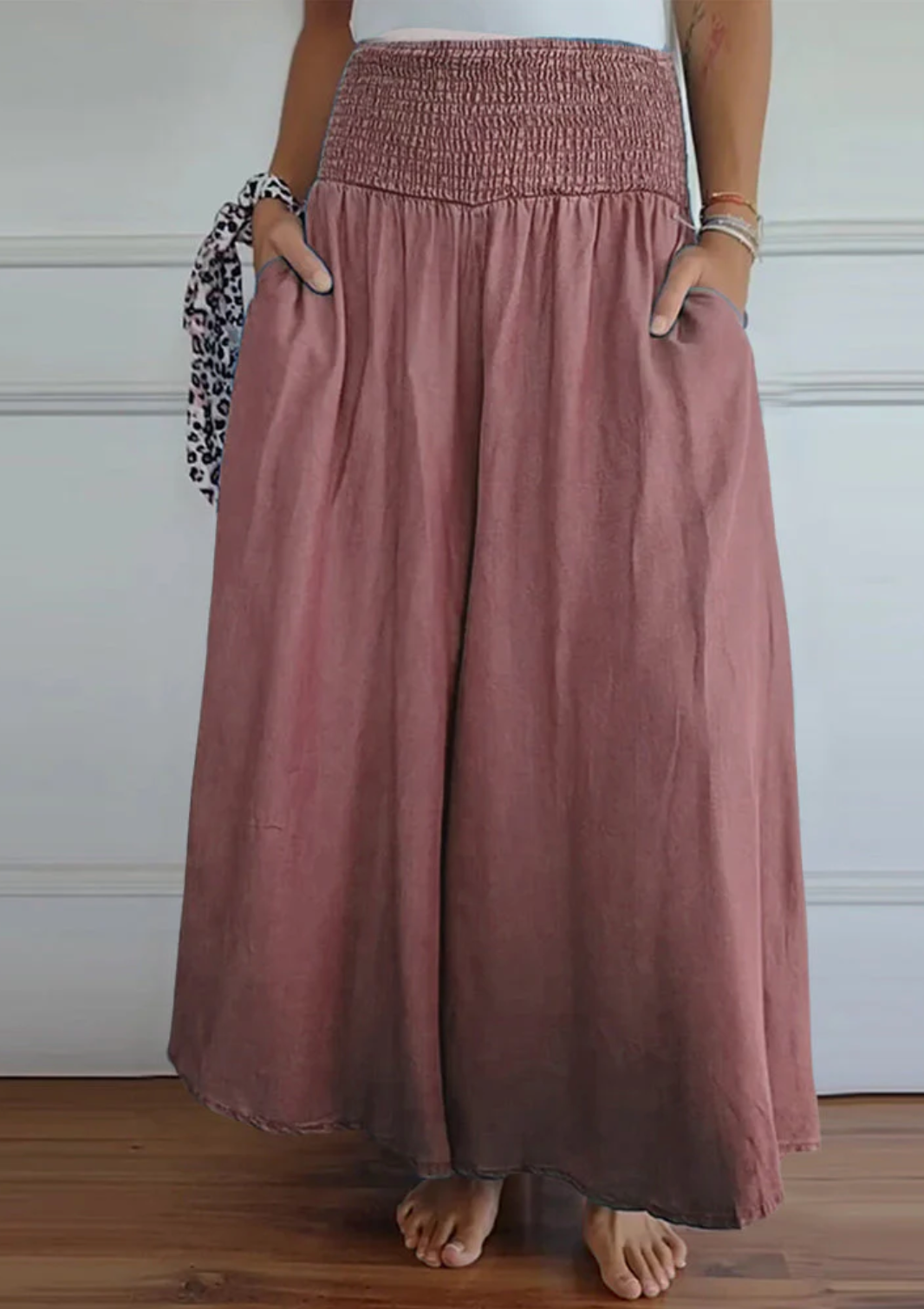 Arvi – Wide Leg Maxi Skirts