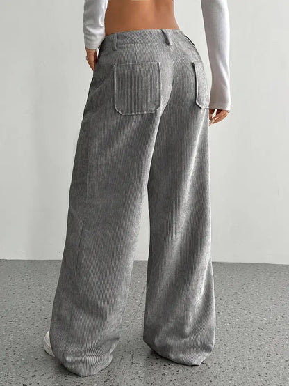 Makara – Wide-leg Corduroy Trousers