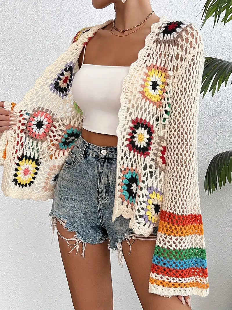 Elvina – Crochet Cardigan