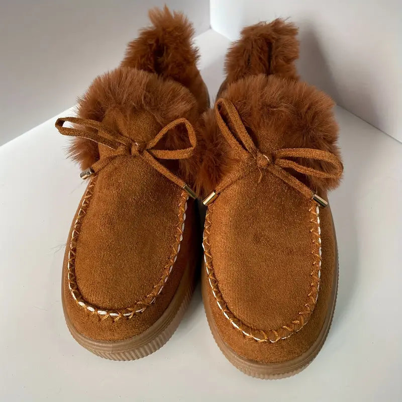 Shayna – Warm winter boots with fleece lining