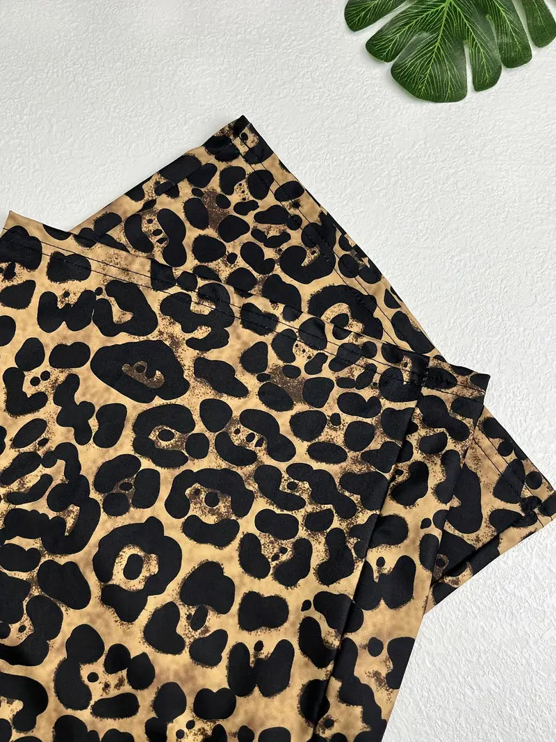 Eloise – Loose Leopard Print Pants