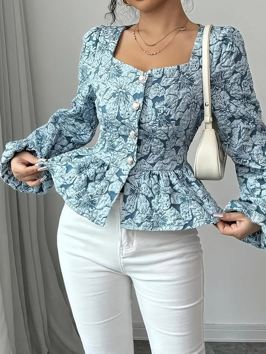 Verity – Chic Floral Blouse