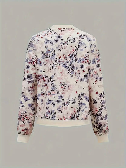 Yori – Floral Bomber Jacket