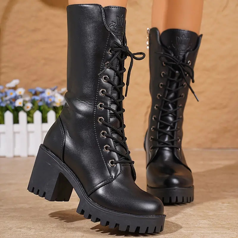 Aimee – Elegant Mid-Calf Boots