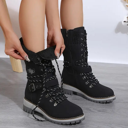 Millie – Trendy winter boots with mid-calf length