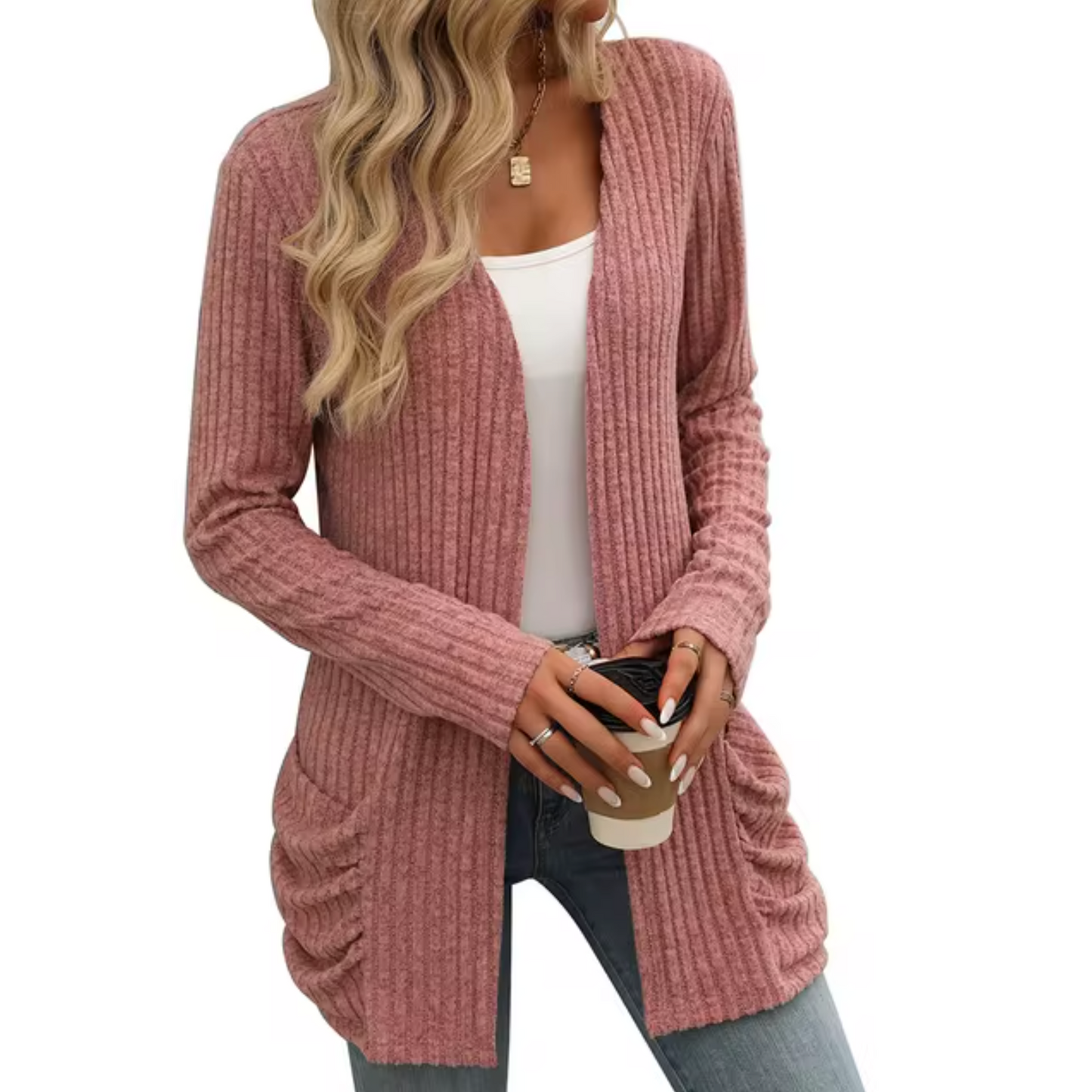 Rochel – Casual Knitted Cardigan