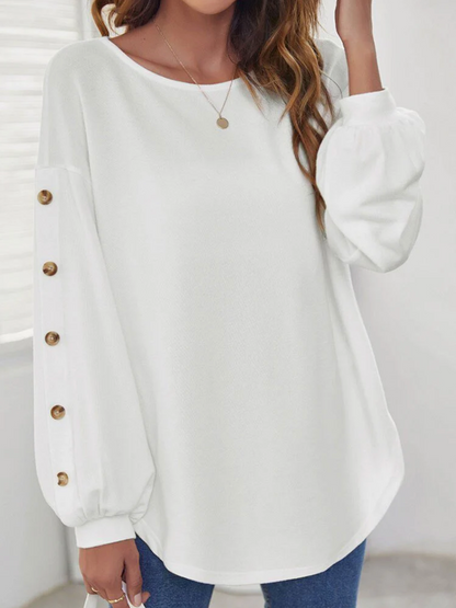 Laurell – Stylish Long-sleeved Blouse