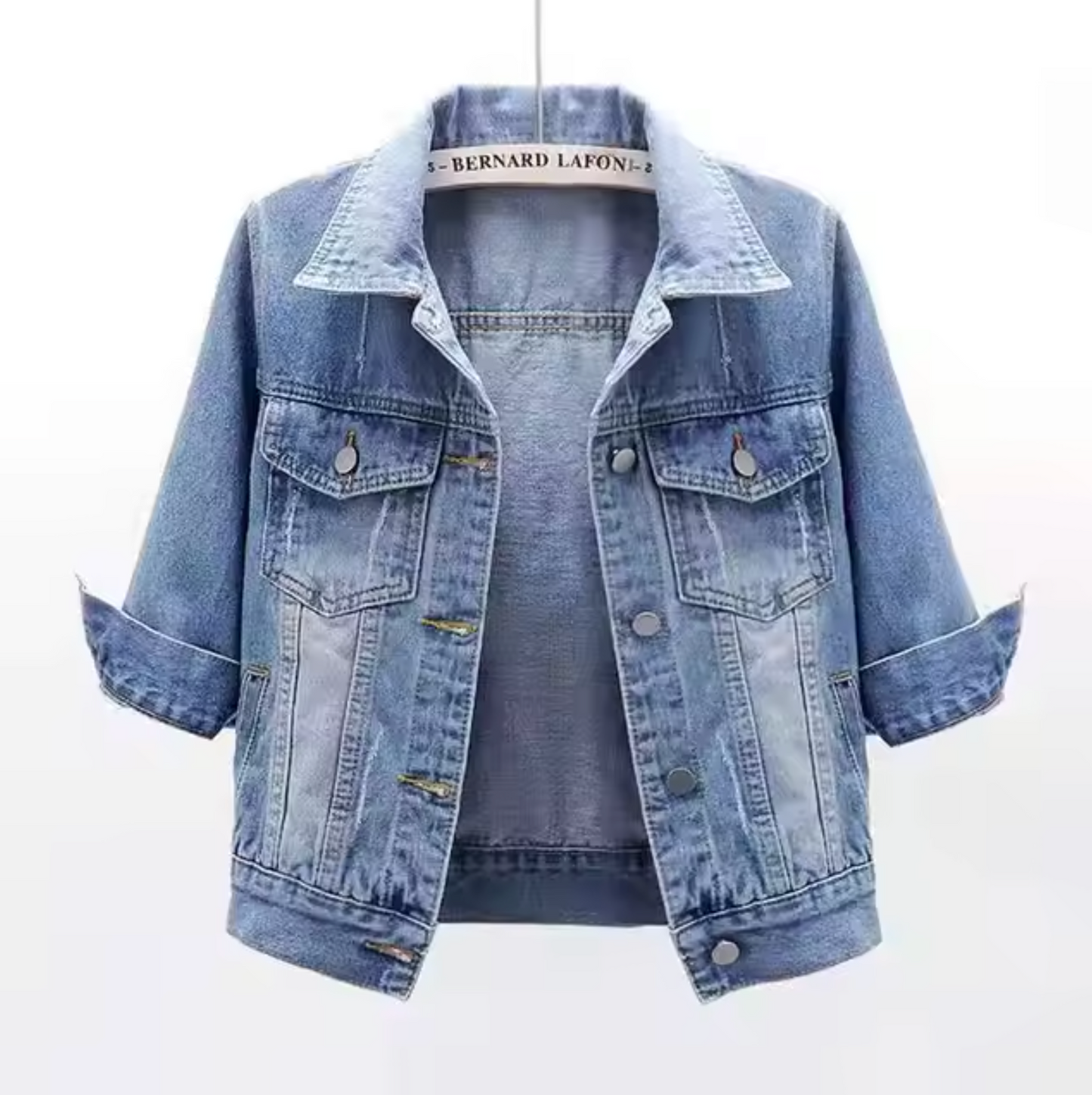 Jessy – Colored Denim Coat