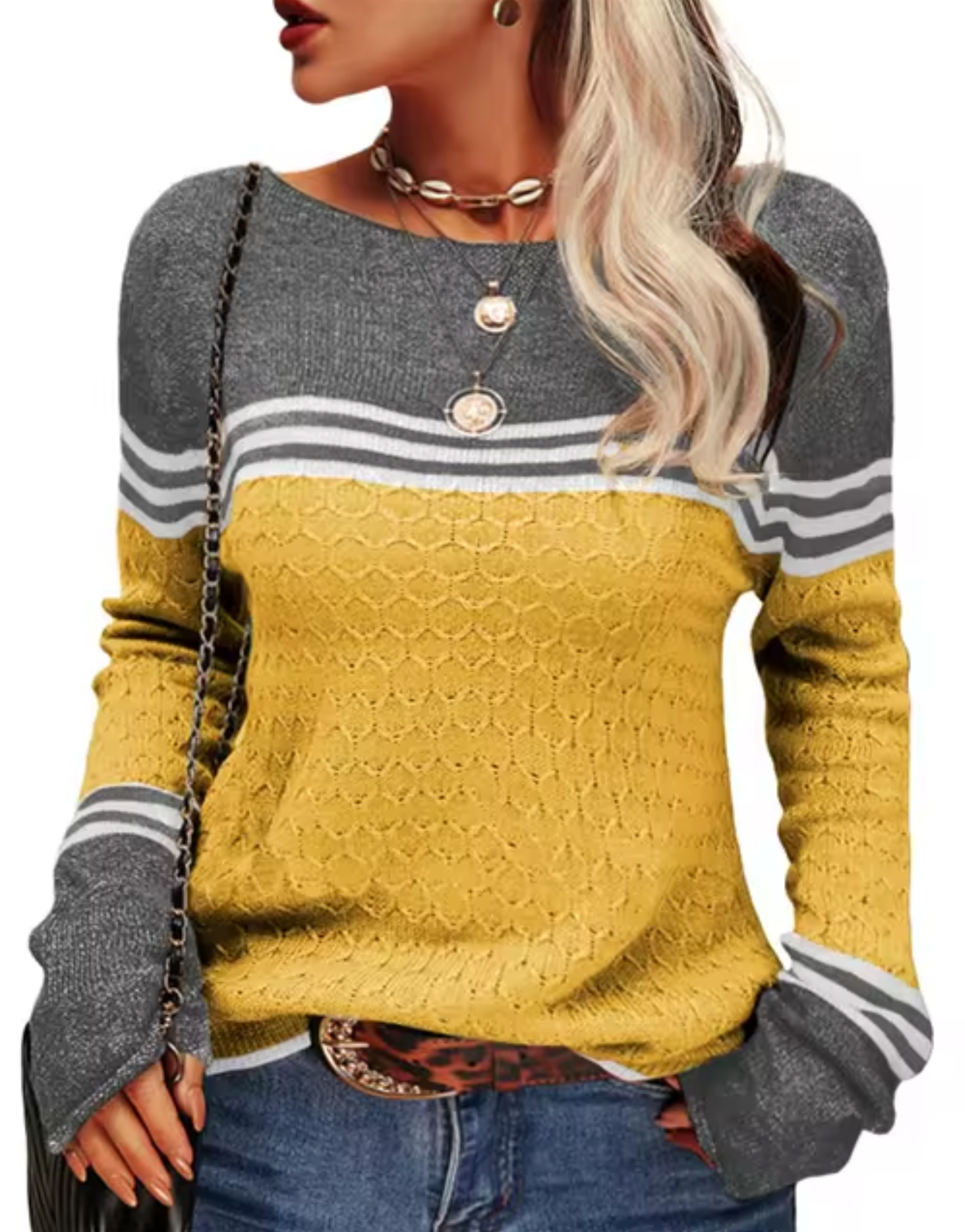 Rosie – Slim Fit Knitted Sweater